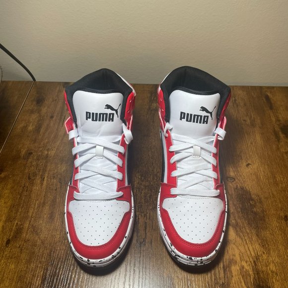 PUMA Rebound Speckle Men's Basketball Shoes Size 9 - Picture 4 of 10